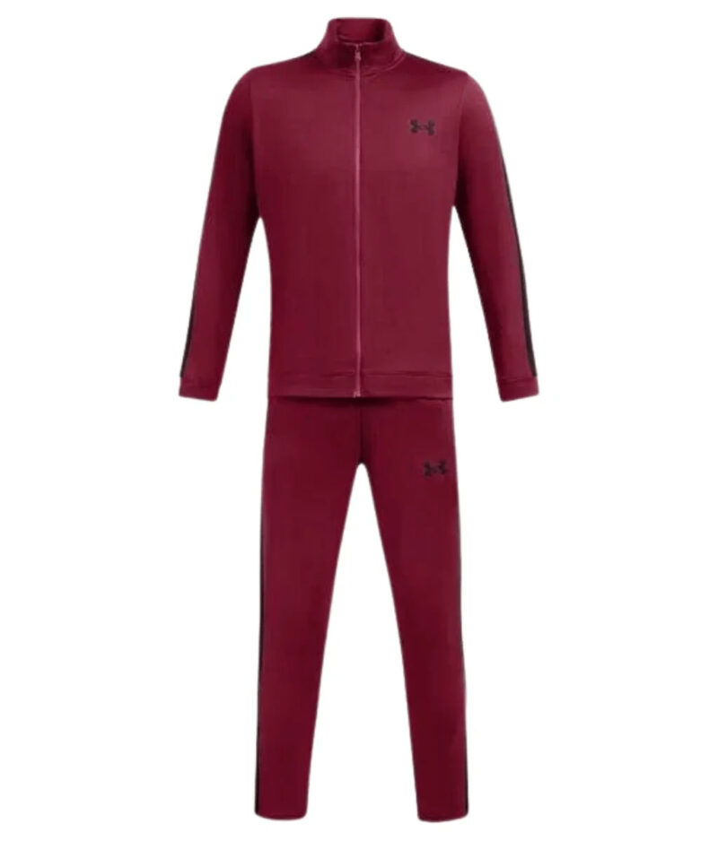 Under Armour KNIT Track Suit K Maroon
