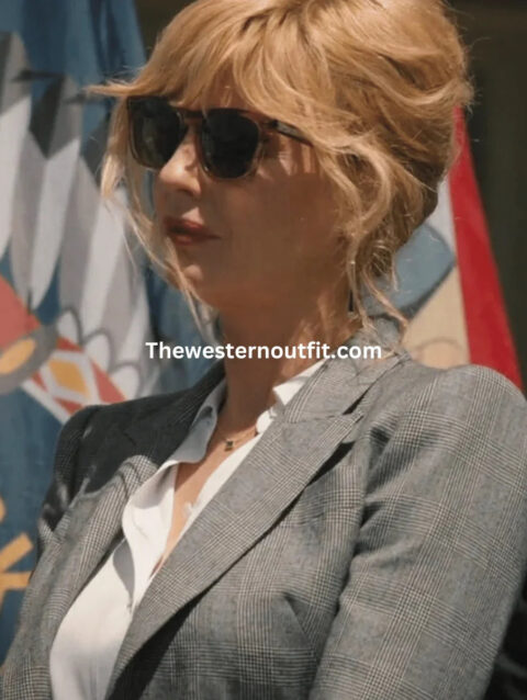 Beth Dutton Grey Blazer