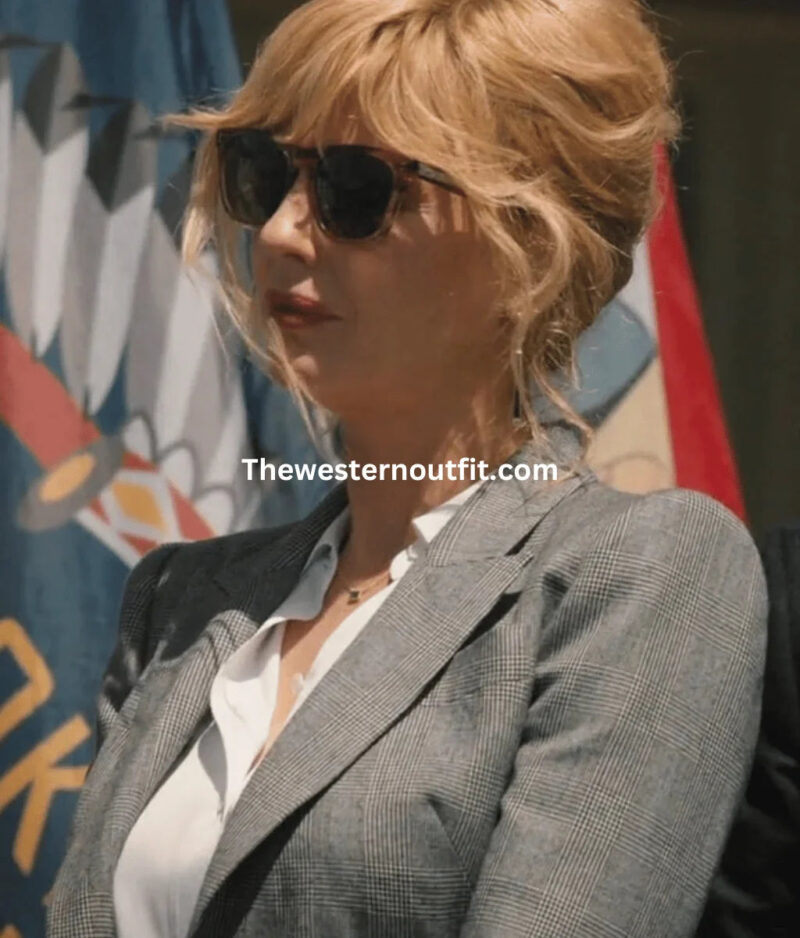 Beth Dutton Grey Blazer