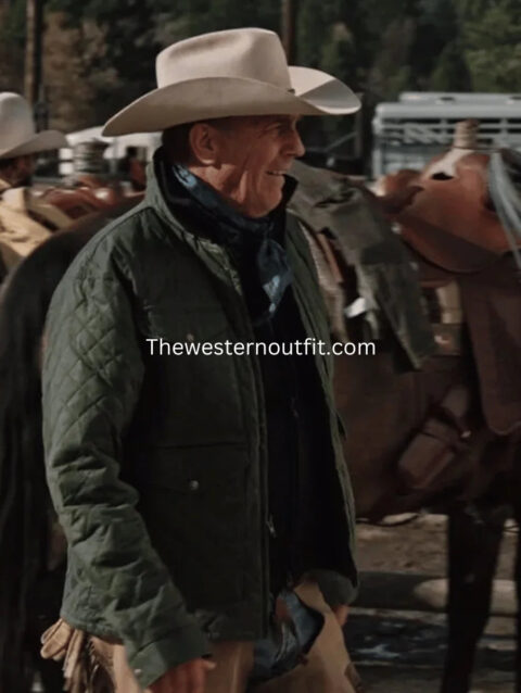 John Dutton Green Quilted Jacket