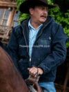 John Dutton Hooded Denim Jacket Kevin Costner