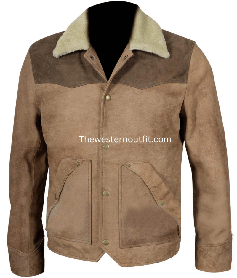 John Dutton Raw Leather Jacket