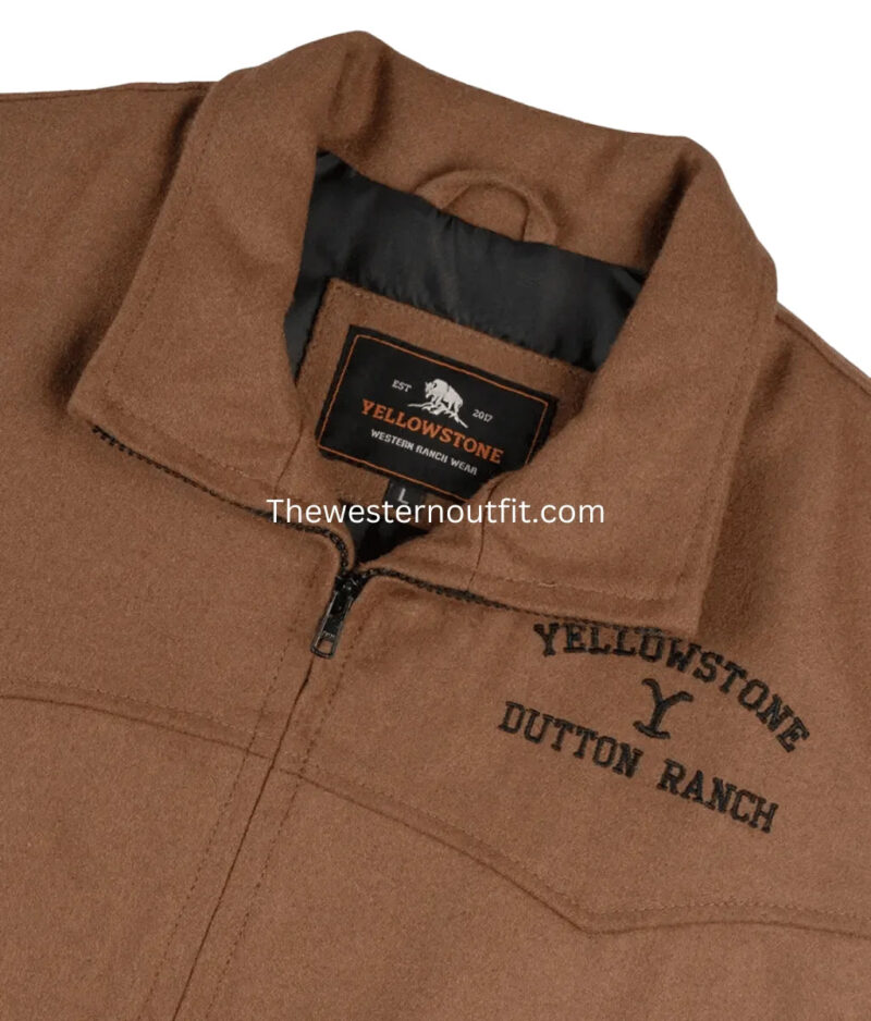 John Dutton Vest Wool