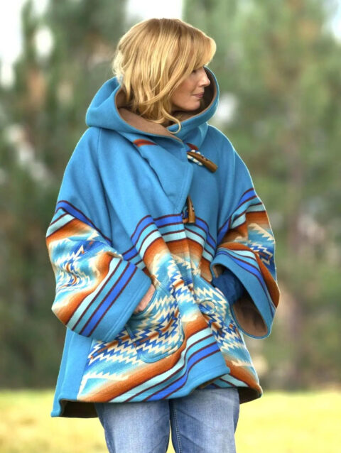 Kelly Reilly Beth Dutton Blue Coat