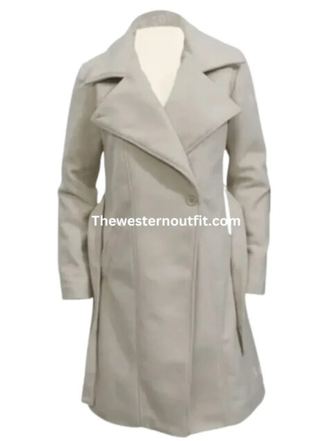 kelly Reilly Beth Dutton White Coat Yellowstone