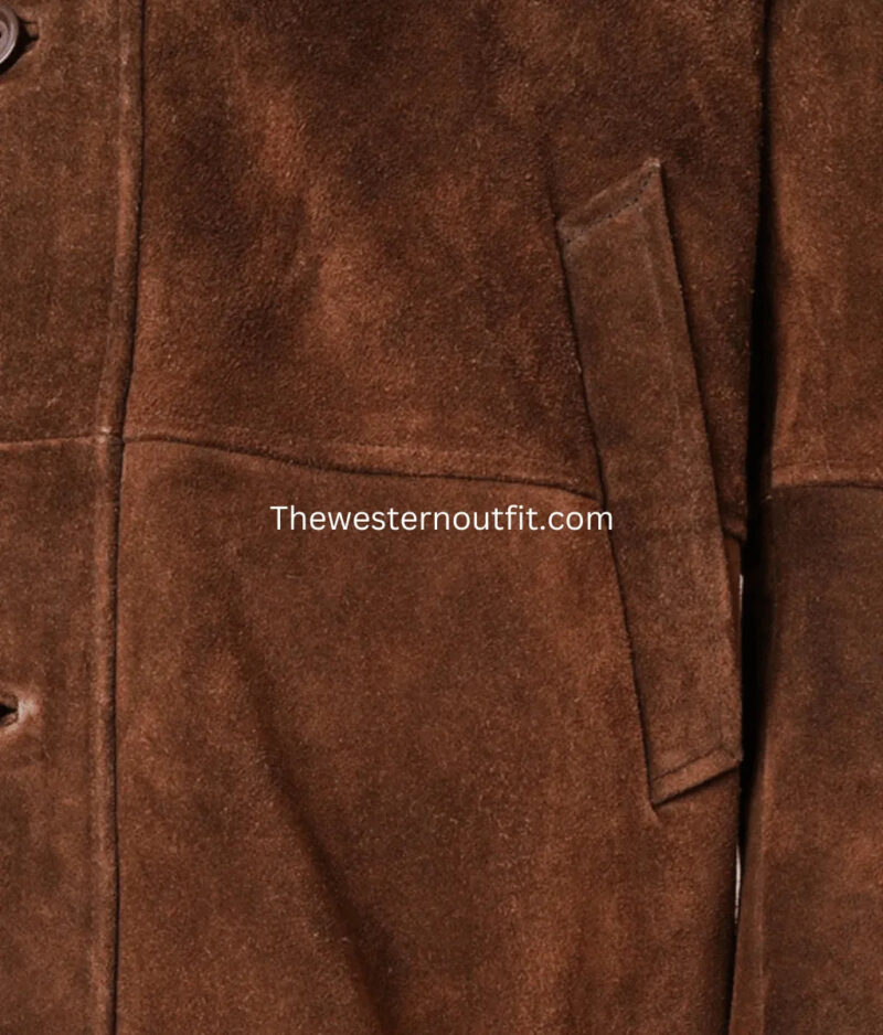 Robert Taylor Walt Longmire Jacket Brown