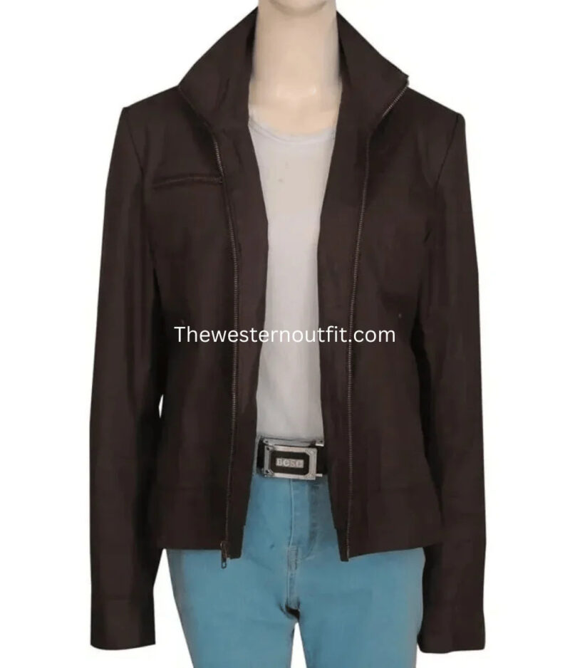 Tara Knowles Sons of Anarchy Brown Jacket