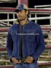 Walker 2021 Jared Padalecki Blue Jacket