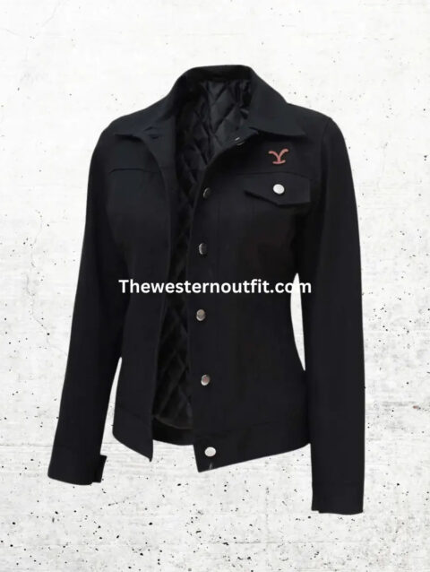 Women Rip Wheeler Black Jacket