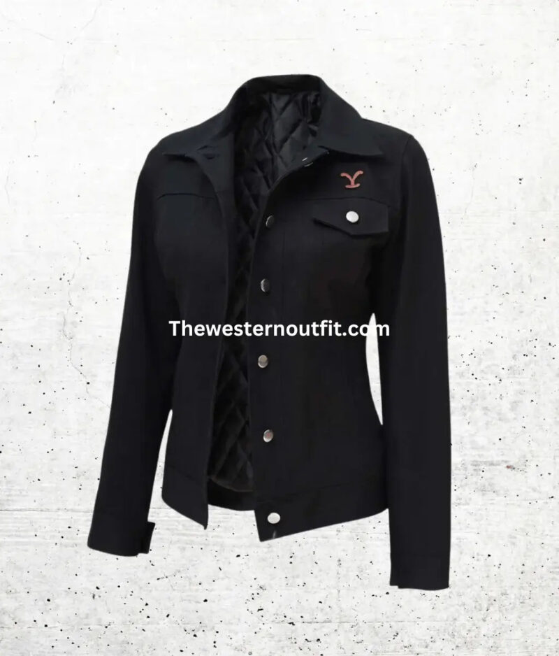 Women Rip Wheeler Black Jacket