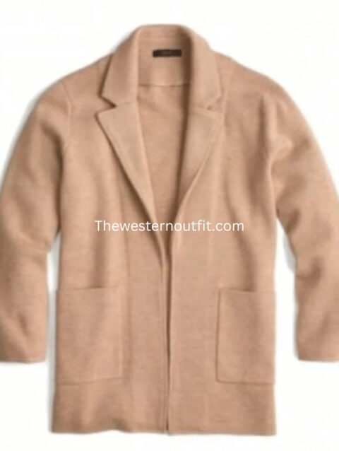 Women The Ranch Abbys Tan Wool Coat