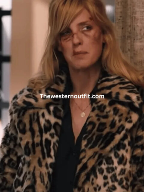 Yellowstone Beth Dutton Cheetah Print Coat