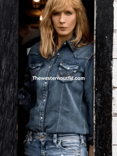 Yellowstone Beth Dutton Denim Shirt