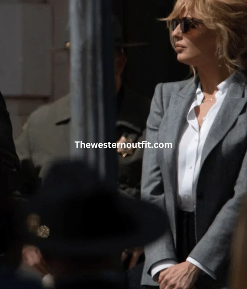 Yellowstone Beth Dutton Grey Blazer