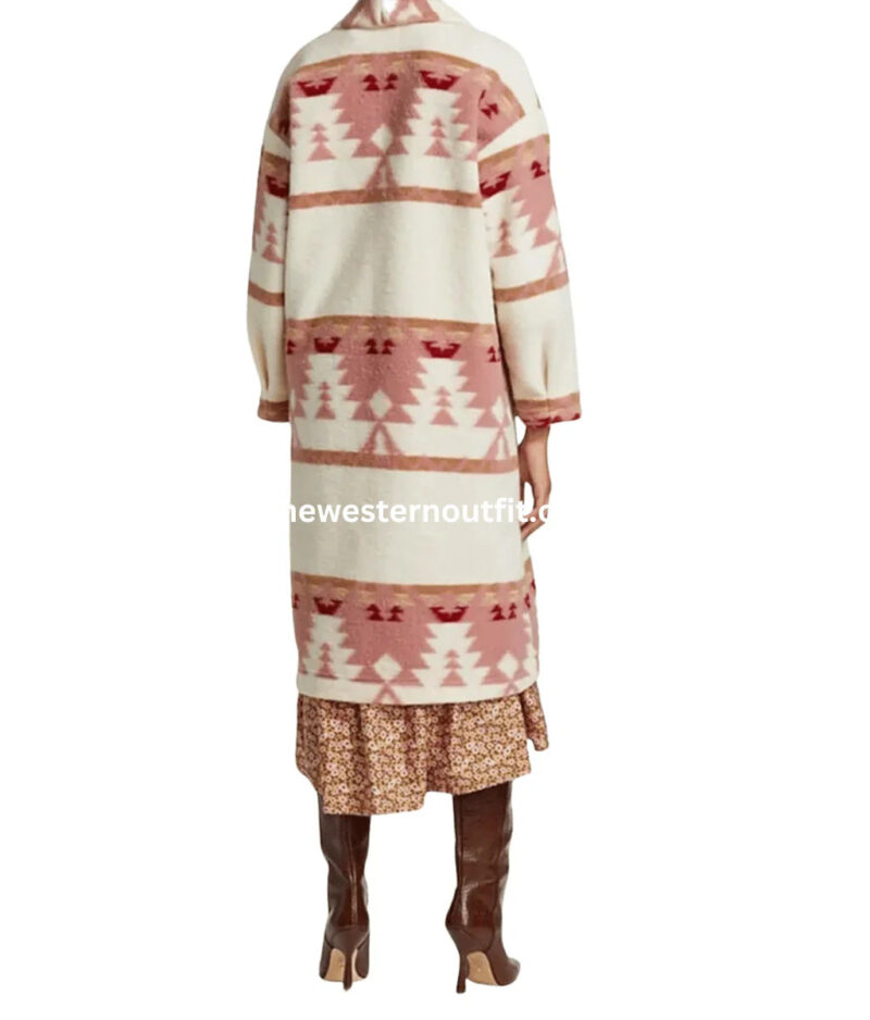 Yellowstone Beth Dutton Pink Coat
