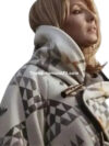 Yellowstone Beth Dutton S05 White Hooded Coat