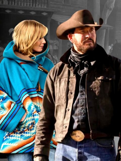 Rip Wheeler Cotton Jacket + Beth Dutton Blue Coat