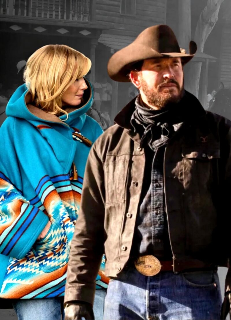 Rip Wheeler Cotton Jacket + Beth Dutton Blue Coat