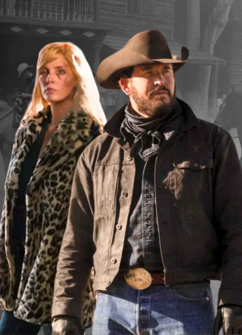 Rip Wheeler Jacket + Beth Dutton Cheetah Print Coat....