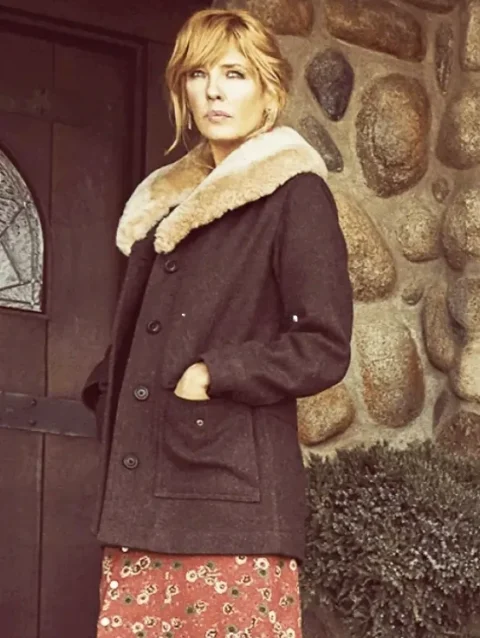 Rip Wheeler Jacket + Beth Shearling Wool Coat