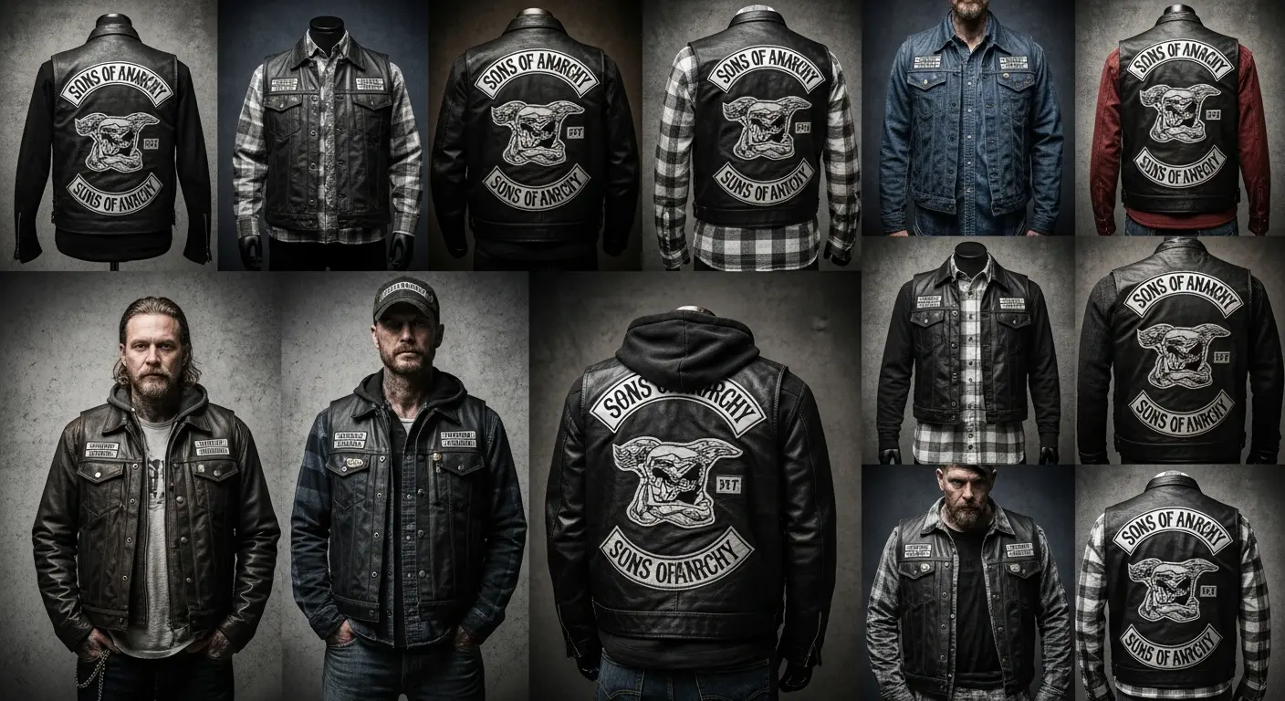 Best Sons of Anarchy Merchandise Jackets, Vests & More