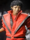 Michael Jackson Thriller Red Leather Jacket-1